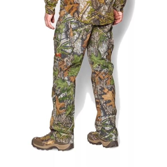 SOLD: Under Armour UA Hunting Mossy Oak Camo Cargo Ripstop Field Pants  SZ 32/32 - Picture 8 of 12